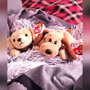 Ty Beanie Babies Originals Bones and Fetch